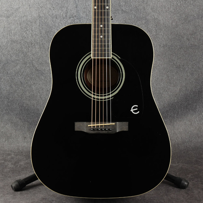 Epiphone DR-100 Acoustic Guitar - Ebony - 2nd Hand