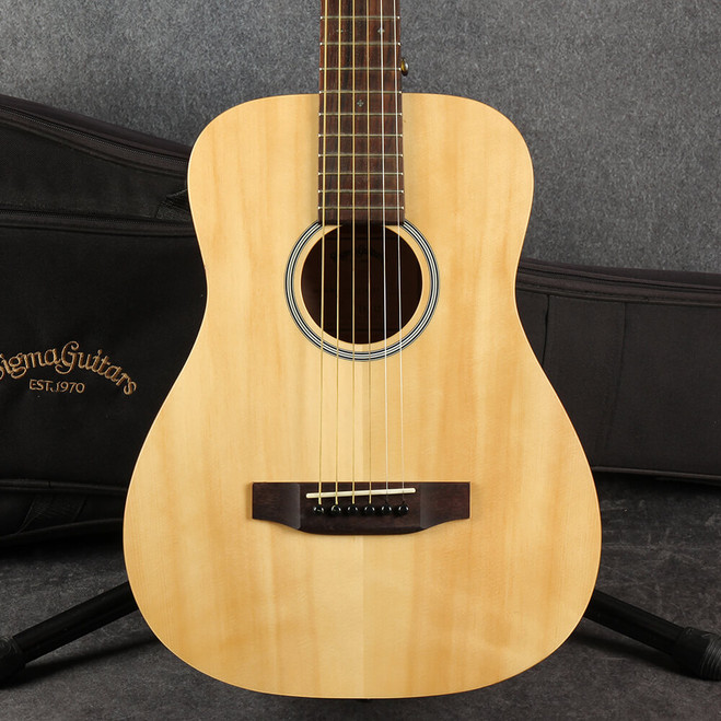Sigma TM-12 Mahogany Travel Acoustic Guitar - Gig Bag - 2nd Hand