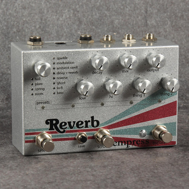 Empress Reverb Pedal - 2nd Hand