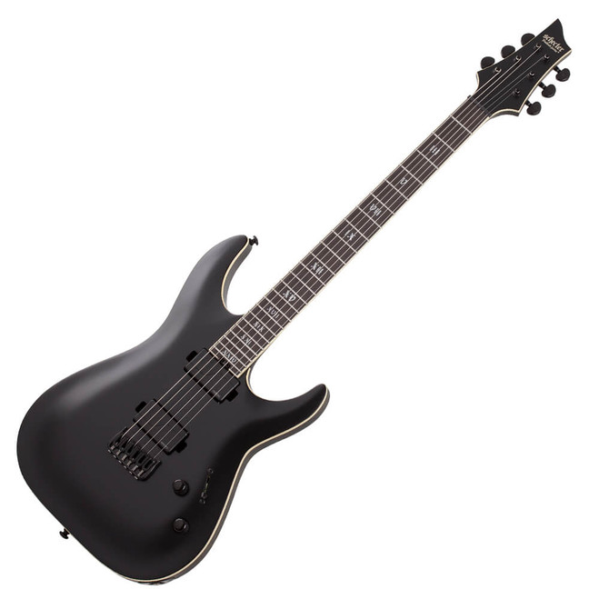 Schecter C-1 SLS Evil Twin - Satin Black