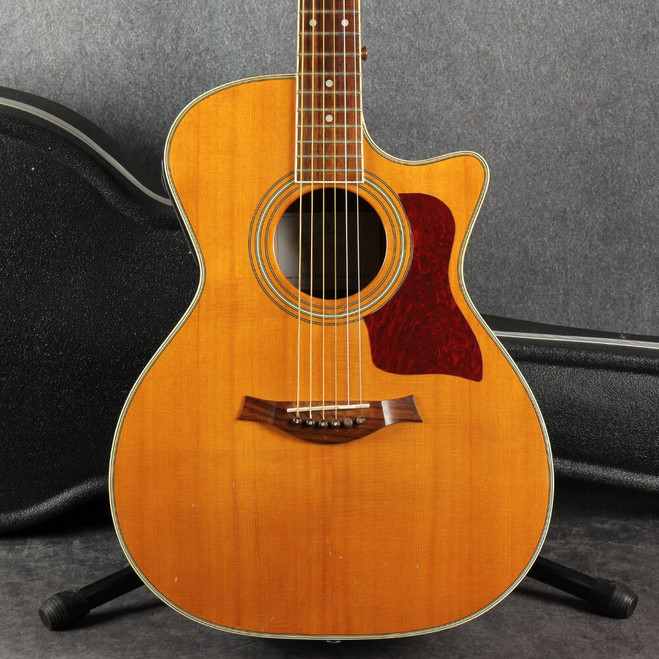 Turner TGC42CE Electro-Acoustic Guitar - Natural - Hard Case - 2nd Hand