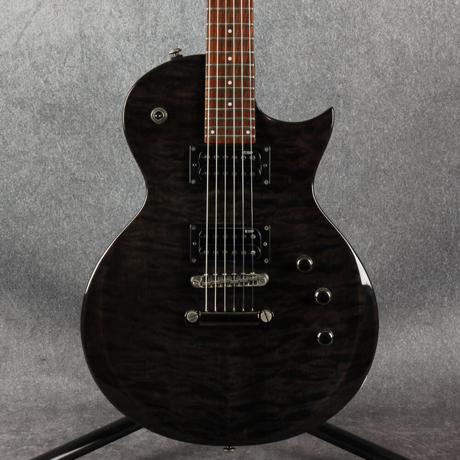 ESP LTD EC-100QM - Trans Black - 2nd Hand