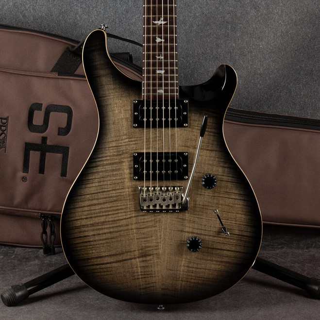 PRS SE Custom 24 - Charcoal Burst - Gig Bag - 2nd Hand