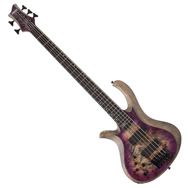 Schecter Riot-5 Bass LH - Aurora Burst