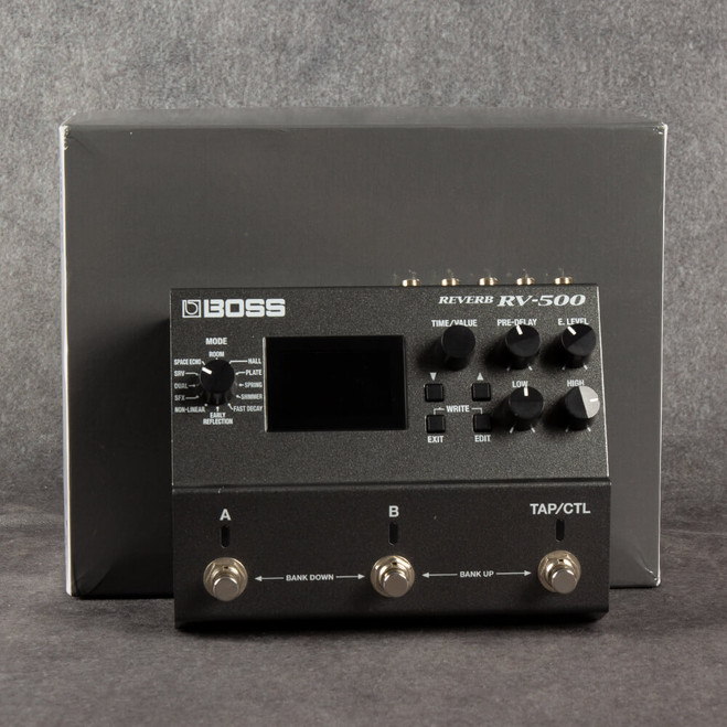 Boss RV-500 Reverb Pedal - Boxed - 2nd Hand