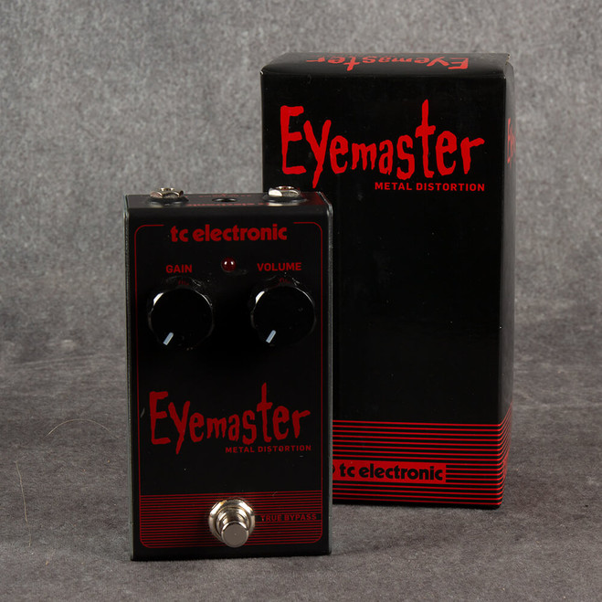 TC Electronic Eyemaster Metal Distortion Pedal - Boxed - 2nd Hand
