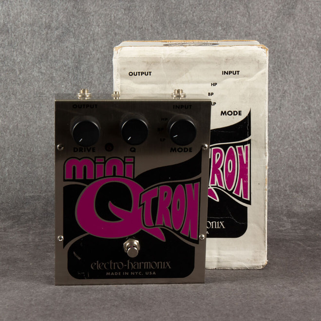 Electro-Harmonix Mini Q Tron Filter Pedal - Boxed - 2nd Hand