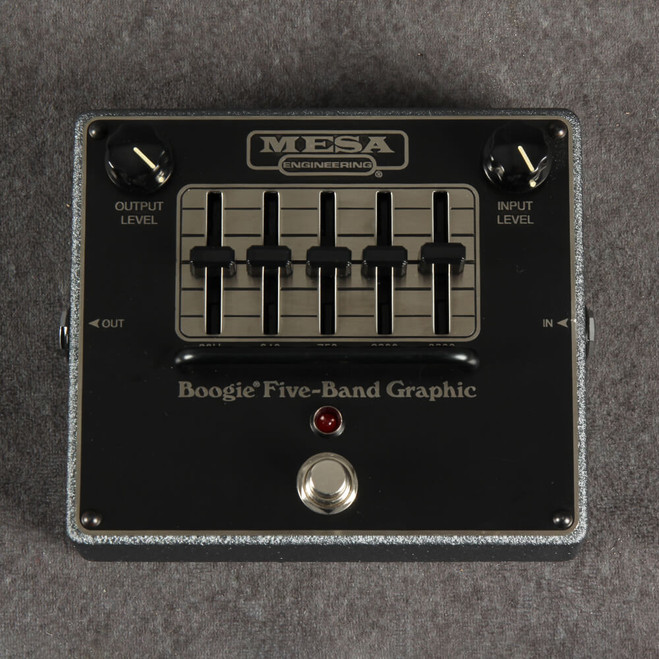 Mesa Boogie Five-Band Graphic EQ Pedal - 2nd Hand