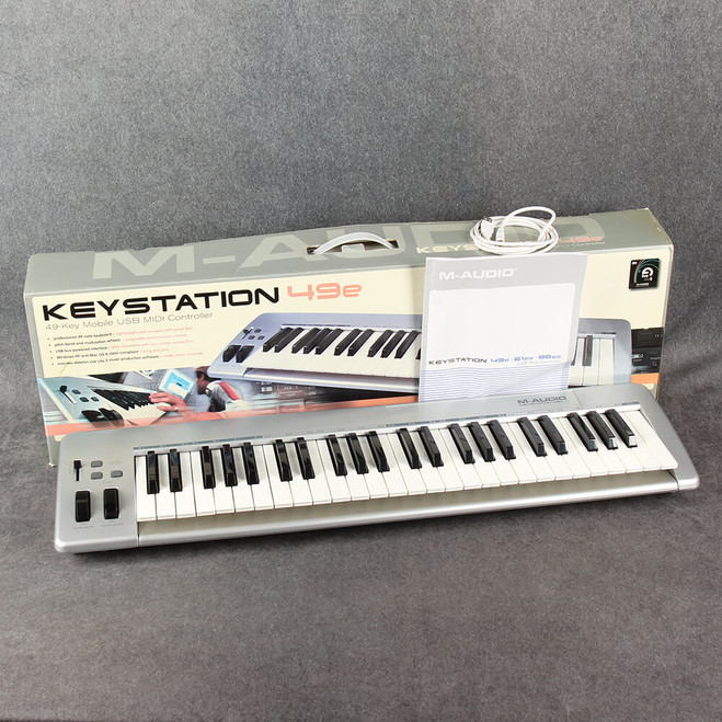 M-Audio Keystation 49e - Box & PSU - 2nd Hand