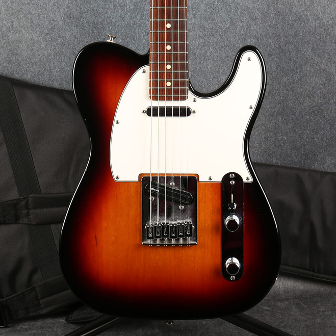 Fender Player Telecaster - DiMarzio Pickups - 3-Colour Sunburst - Bag - 2nd Hand