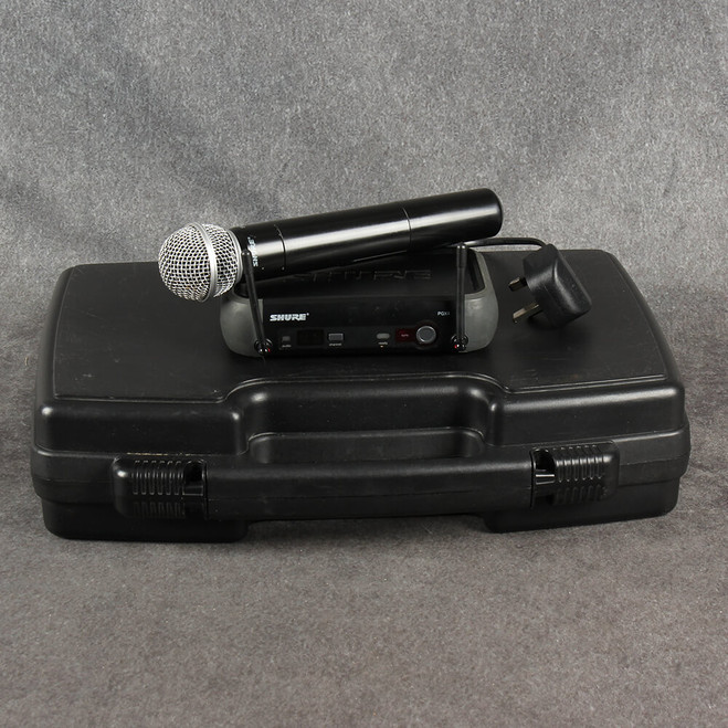 Shure SM58 PGX4 Wireless Microphone System - PSU - Case - 2nd Hand