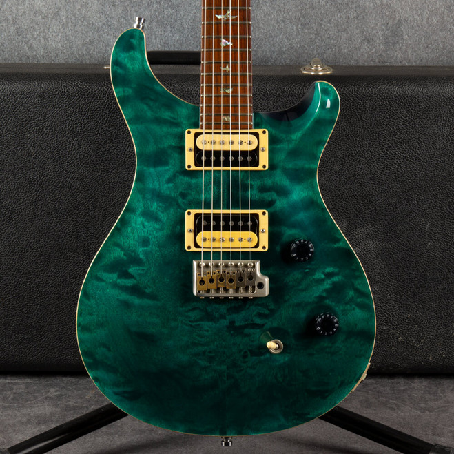 PRS Custom 24 Quilt Top Turqoise - Hard Case - 2nd Hand