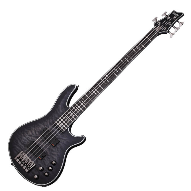 Schecter Hellraiser Extreme-5 - See-Thru Black Satin