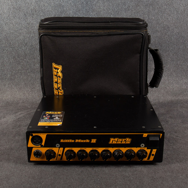 Markbass Little Mark II 500w Bass Amp Head - Gig Bag - 2nd Hand