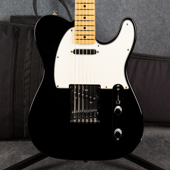 Fender Mexican Standard Telecaster - Black - Gig Bag - 2nd Hand