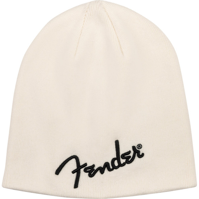 Fender Logo Beanie - Arctic White