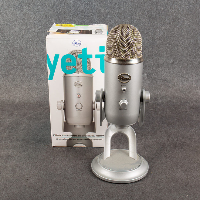 Blue Yeti USB Microphone - Boxed - 2nd Hand