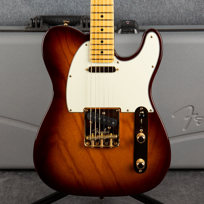 Fender 75th Anniversary Telecaster 2-Colour Bourbon Burst - Hard Case - 2nd Hand