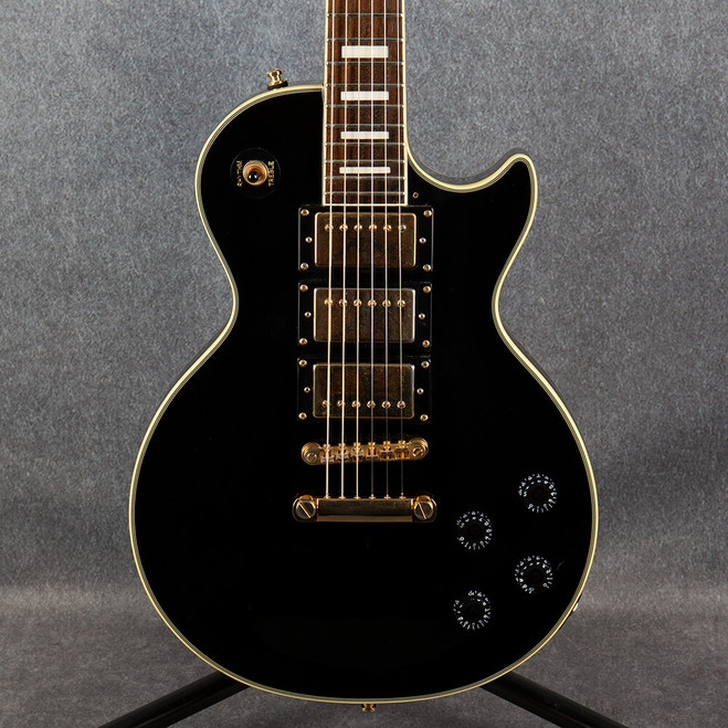 Epiphone Les Paul Custom Black Beauty 3-Pickup - Ebony - 2nd Hand