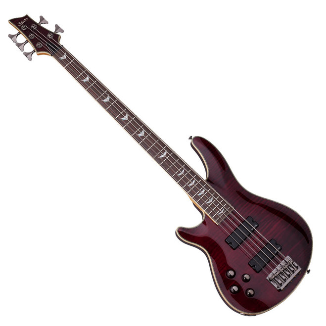 Schecter Omen Extreme-5 LH - Black Cherry