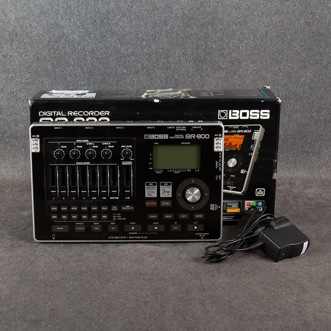 Boss BR-800 Digital Recorder with PSU - Box & PSU - 2nd Hand
