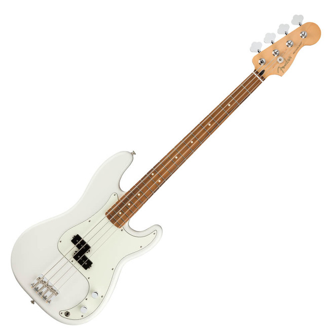 Fender Player Precision Bass, Pau Ferro - Polar White
