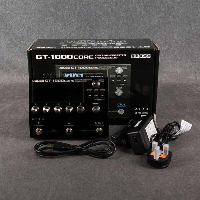 Boss GT-1000 Core Guitar Effects Processor - Box & PSU - 2nd Hand