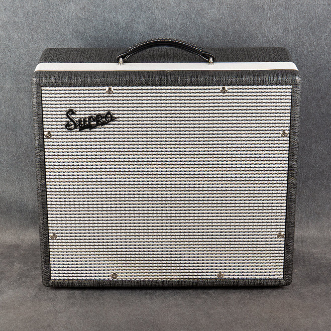 Supro 1791 Black Magick 1x15 Extension Cabinet - 2nd Hand