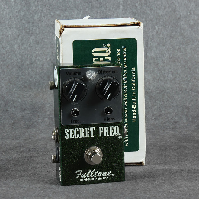 Fulltone Secret Freq Reverb - Boxed - 2nd Hand (125136)
