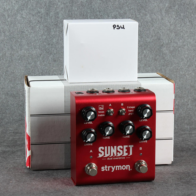 Strymon Sunset Dual Overdrive Pedal - Box & PSU - 2nd Hand