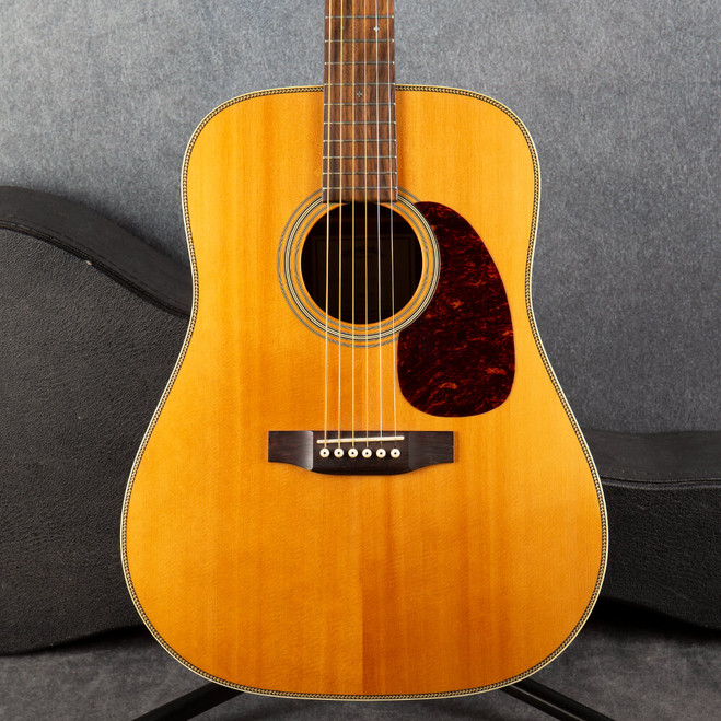 Sigma DR-28V Dreadnought Acoustic - Natural - Hard Case - 2nd Hand