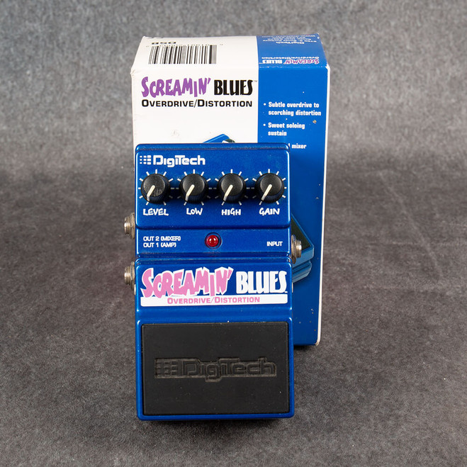 DigiTech Screamin Blues Pedal - Boxed - 2nd Hand (125314)