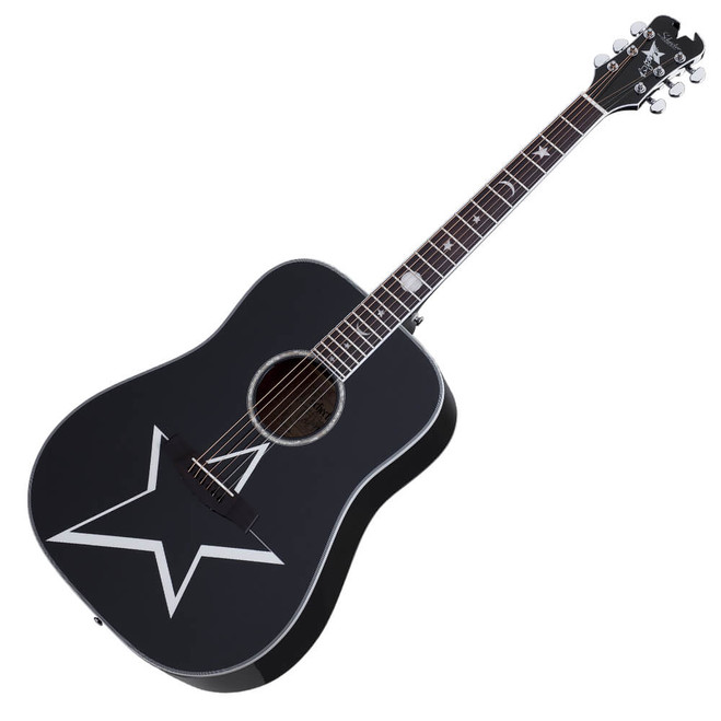 Schecter Robert Smith RS-1000 Busker Acoustic - Gloss Black