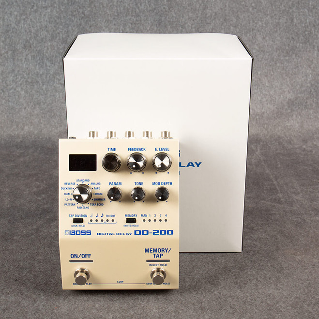 Boss DD-200 Digital Delay Pedal - Boxed - 2nd Hand (125363)