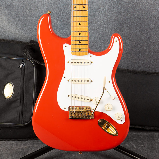 Fender Limited Ed Classic Series 50s Stratocaster - Fiesta Red - Bag - 2nd Hand