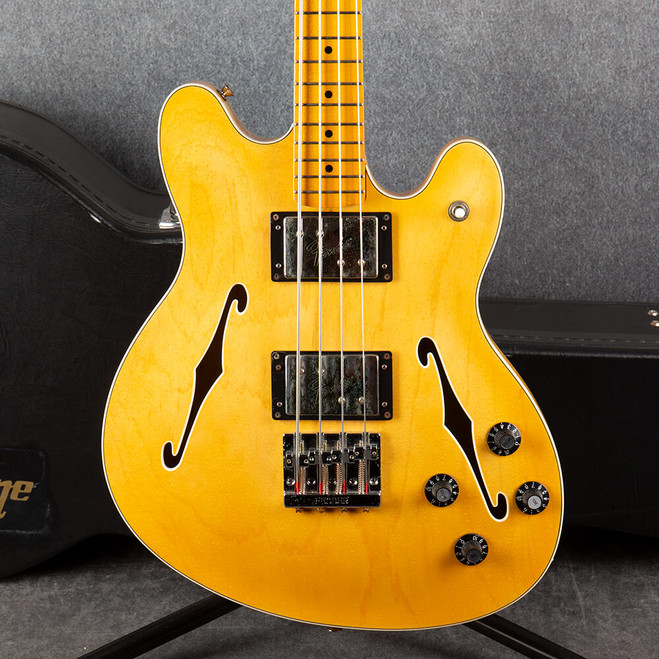 Fender Starcaster Bass - Natural - Hard Case - 2nd Hand