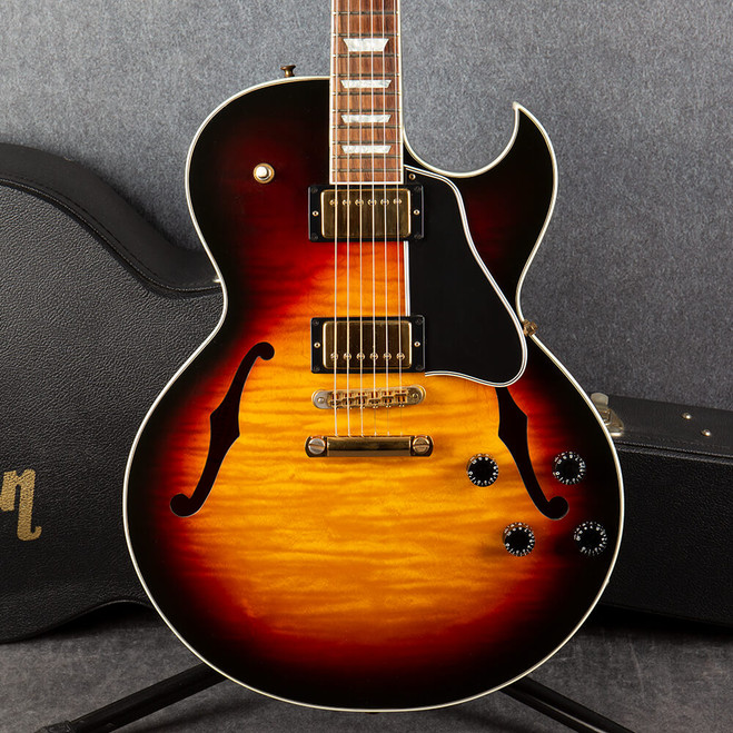 Gibson ES-137 Classic - Tobacco Burst - Hard Case - 2nd Hand