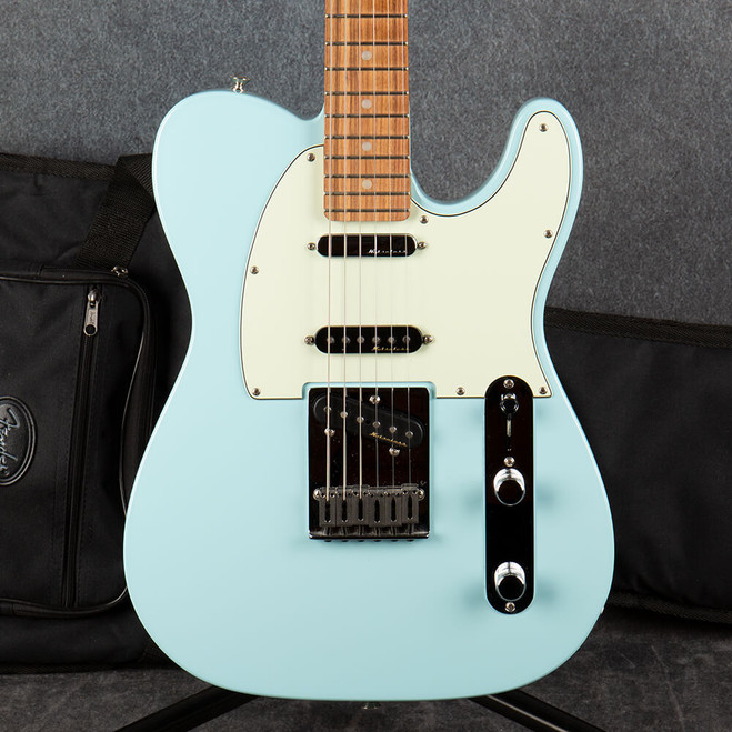Fender Deluxe Nashville Telecaster - Daphne Blue - Gig Bag - 2nd Hand (125607)