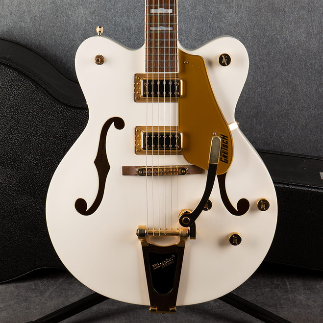 Gretsch G5422TG Electromatic Classic Double-Cut - White - Hard Case - 2nd Hand