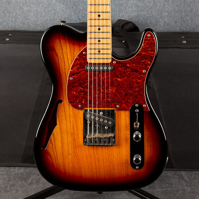 G&L Tribute ASAT Classic Semi-Hollow - Antique Sunburst - Soft Case - 2nd Hand