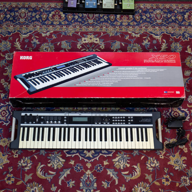 Korg X50 Keyboard - Box & PSU - 2nd Hand