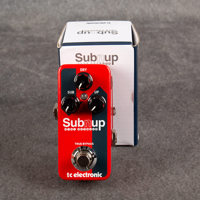 TC Electronic Sub 'N' Up Mini Octaver Pedal - Boxed - 2nd Hand