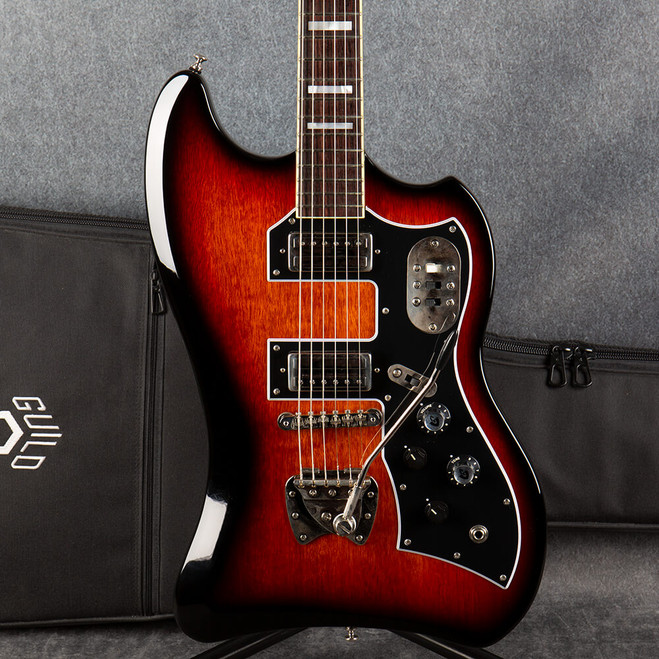 Guild S-200 T-Bird - Antique Burst - Gig Bag - 2nd Hand