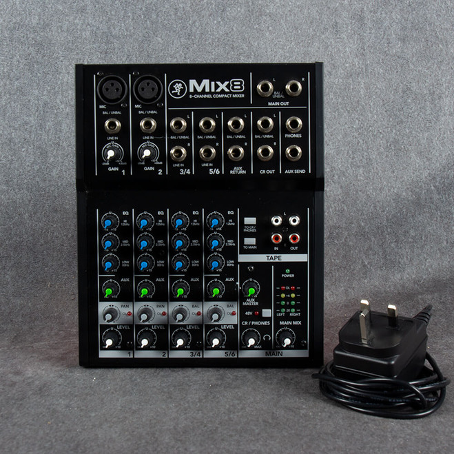 Mackie Mix 8 with PSU - 2nd Hand