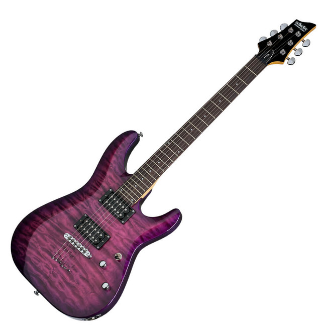 Schecter C-6 Plus - Electric Magenta