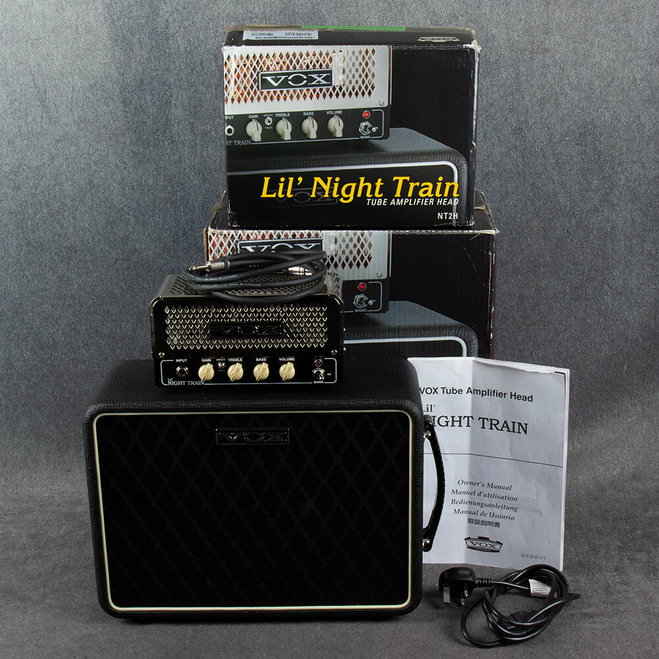 Vox Lil' Night Train NT2H Amp Head - V110NT 1x10 Cabinet - Box & PSU - 2nd Hand