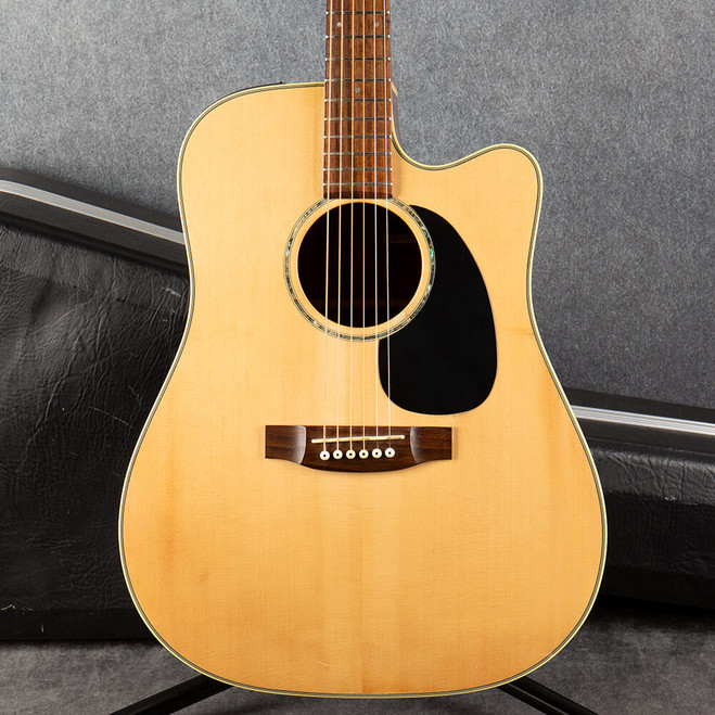 Takamine EG330SC Electro-Acoustic Guitar - Natural - Hard Case - 2nd Hand