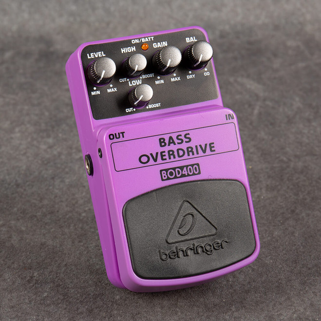 Behringer BOD400 Bass Overdrive Pedal - 2nd Hand (126785)