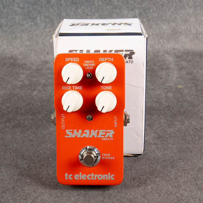 TC Electronic Shaker Vibrato Pedal - Boxed - 2nd Hand