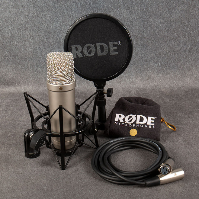 Rode NT1 Studio Condenser Microphone Kit - Bag - 2nd Hand